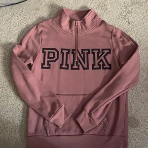 Victoria Secret Pink Quarter Zip Sweater